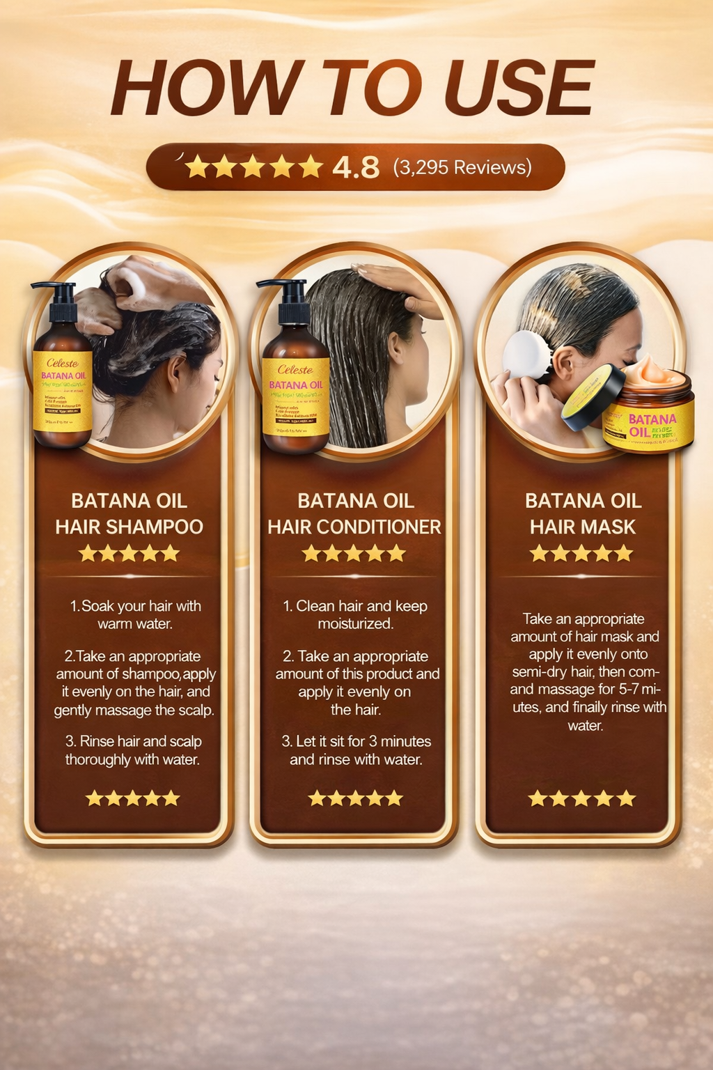 Céleste Batana Oil Hair Growth System