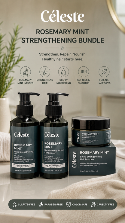 Céleste Rosemary Mint Strengthening Bundle