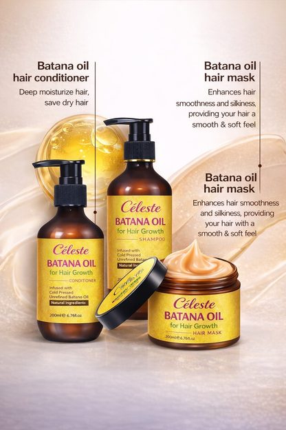 Céleste Batana Oil Hair Growth System