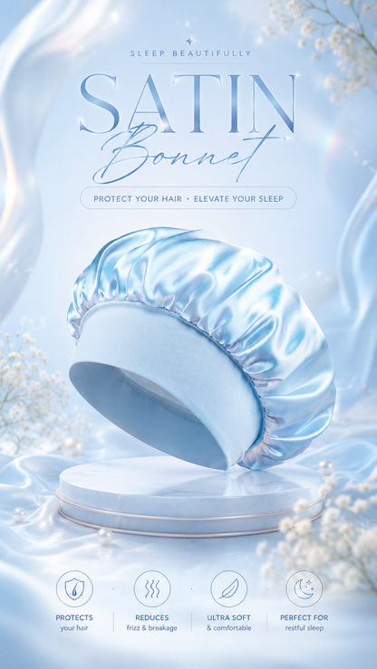 Celeste's Satin Bonnet