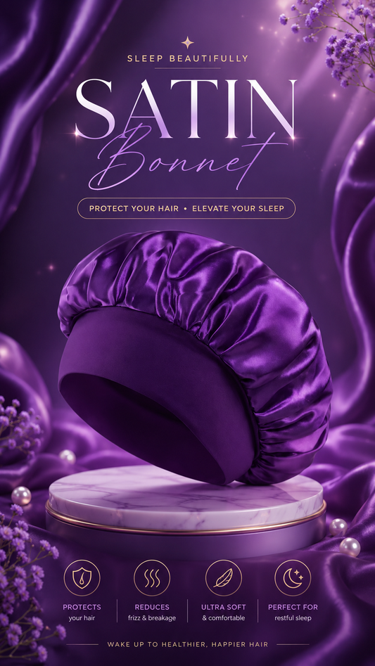 Celeste's Satin Bonnet