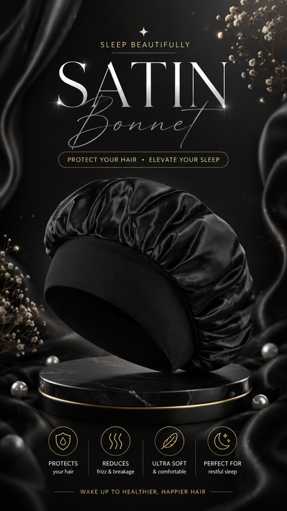 Celeste's Satin Bonnet